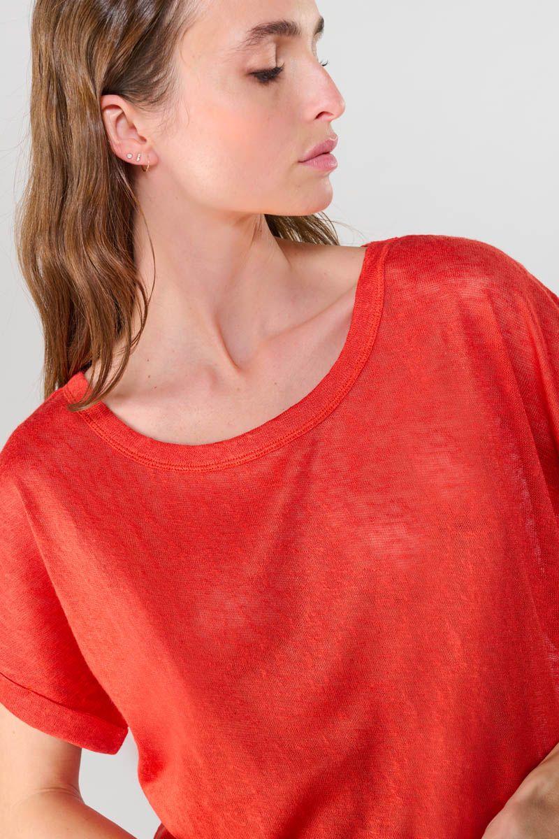 Le Temps Des Cerises T-shirt Patrul Orange