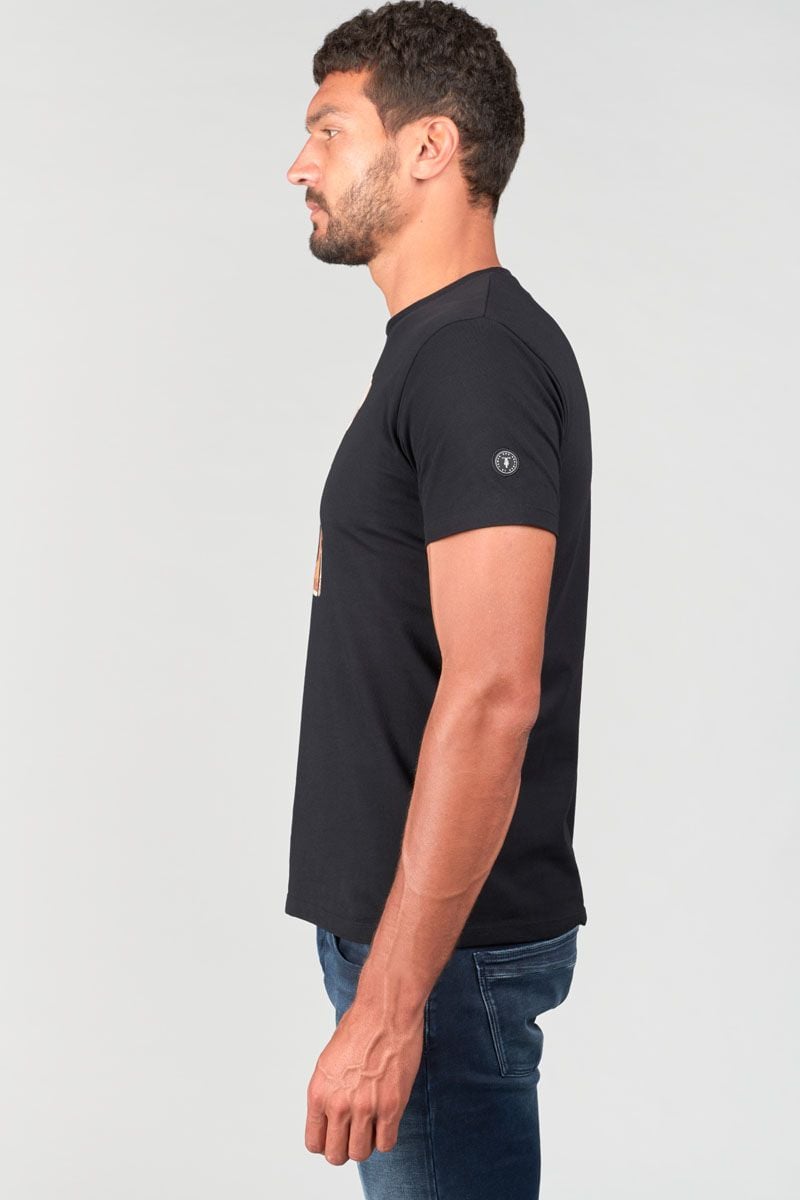 Le Temps Des Cerises T-shirt Pembrok Noir Imprimé