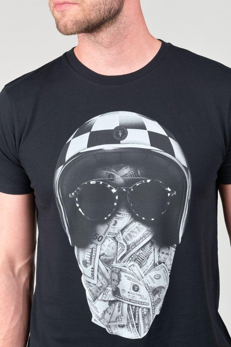 Le Temps Des Cerises T-shirt Peralta Noir Imprimé