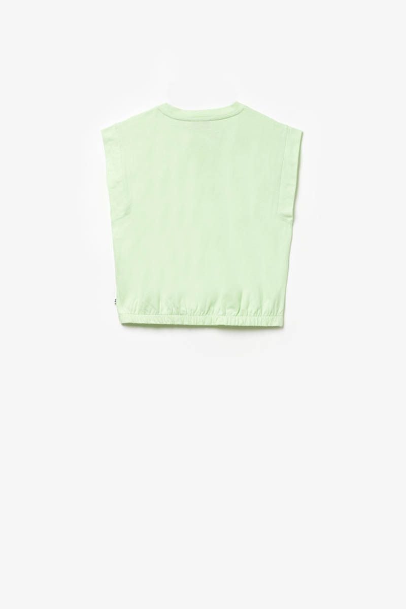 Le Temps Des Cerises T-shirt Rabatgi Vert Fluo