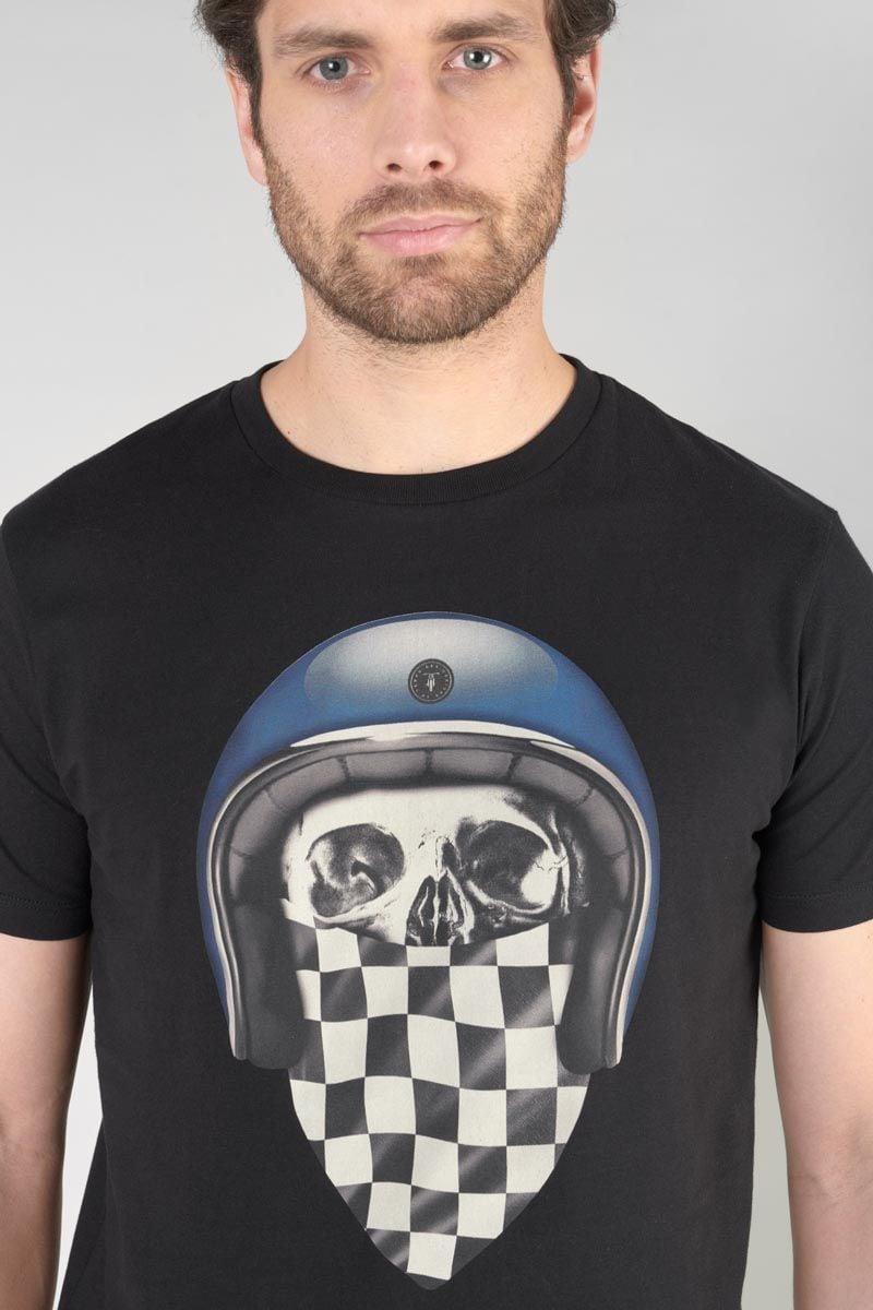 Le Temps Des Cerises T-shirt Rodi Noir Imprimé