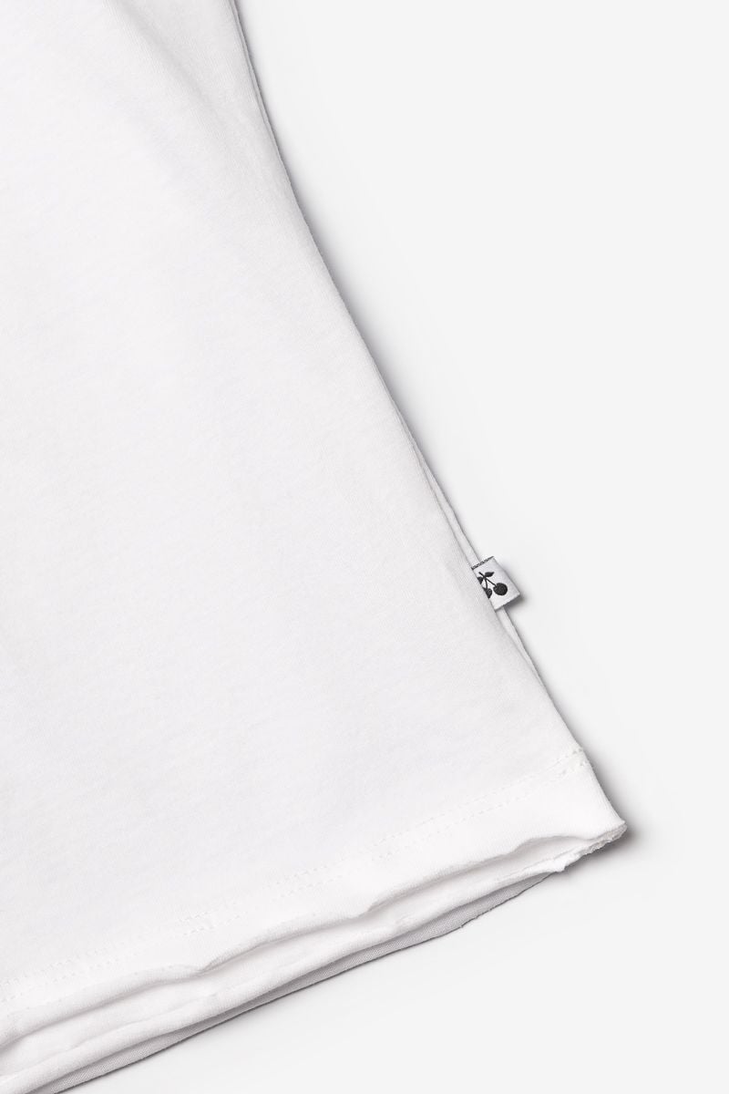 Le Temps Des Cerises T-shirt Rokigi Blanc Imprimé