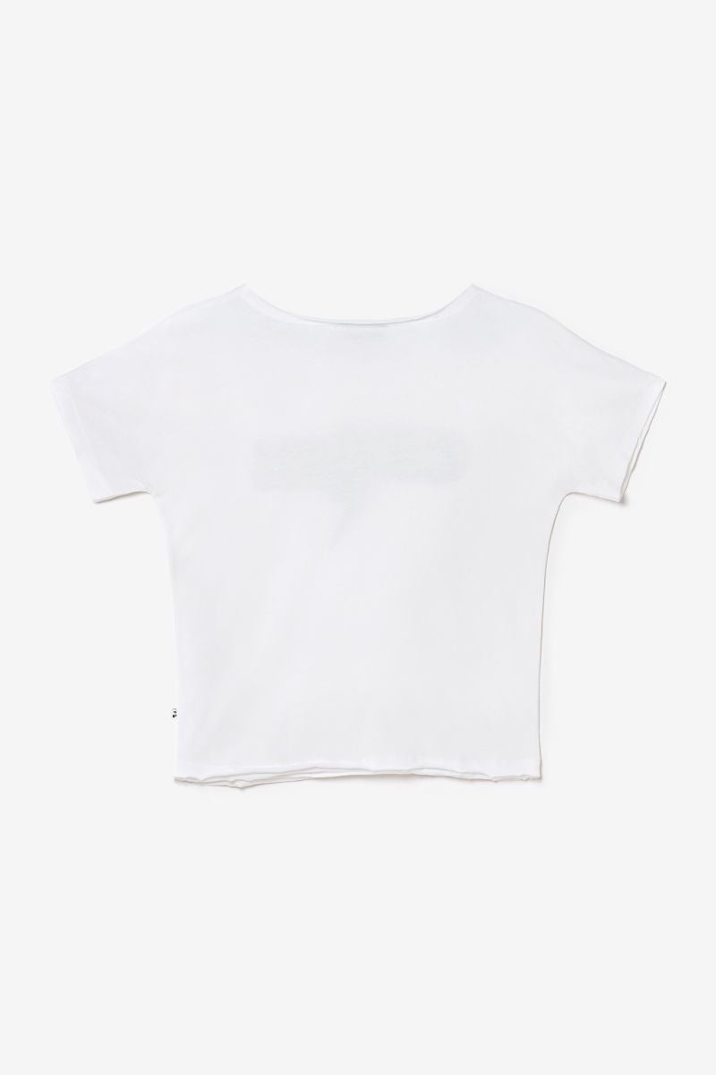 Le Temps Des Cerises T-shirt Rokigi Blanc Imprimé
