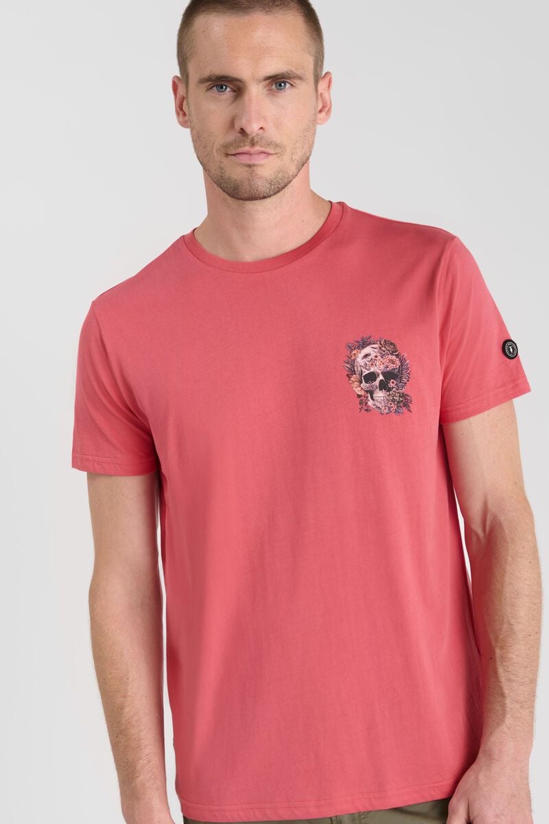 Le Temps Des Cerises T-shirt Santiago Rose Imprimé