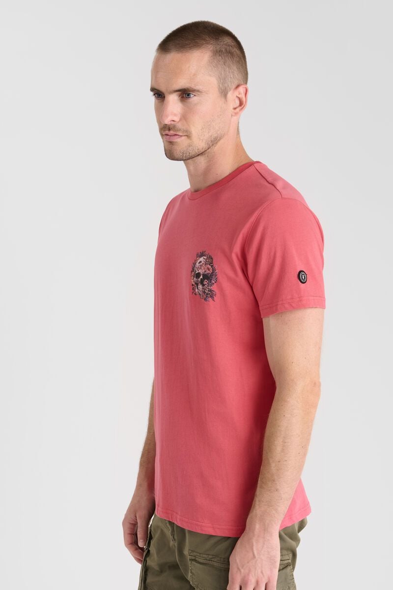 Le Temps Des Cerises T-shirt Santiago Rose Imprimé