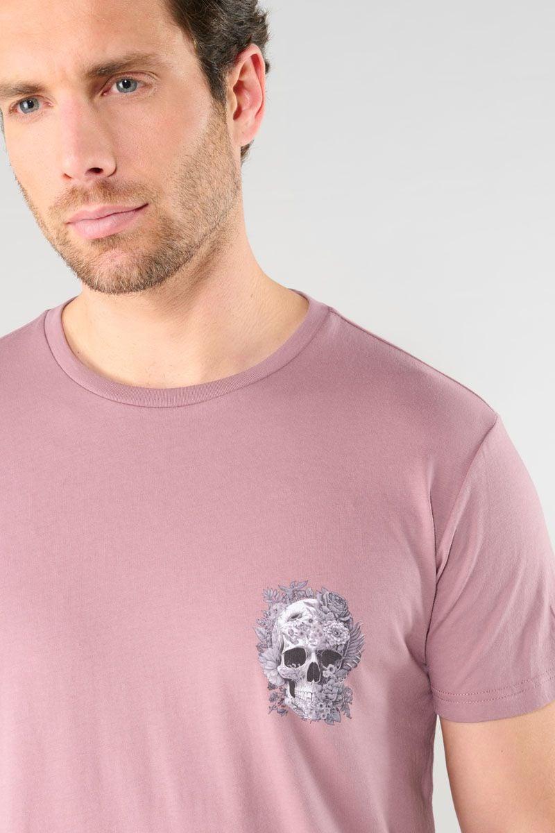 Le Temps Des Cerises T-shirt Santiago Rose Imprimé