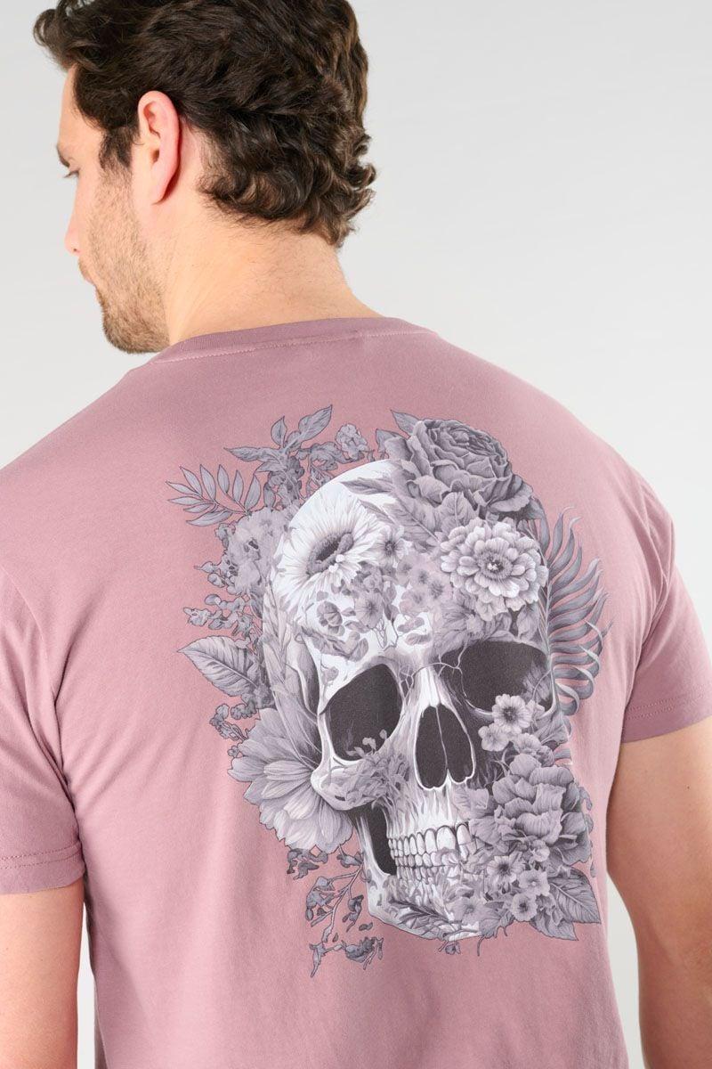 Le Temps Des Cerises T-shirt Santiago Rose Imprimé