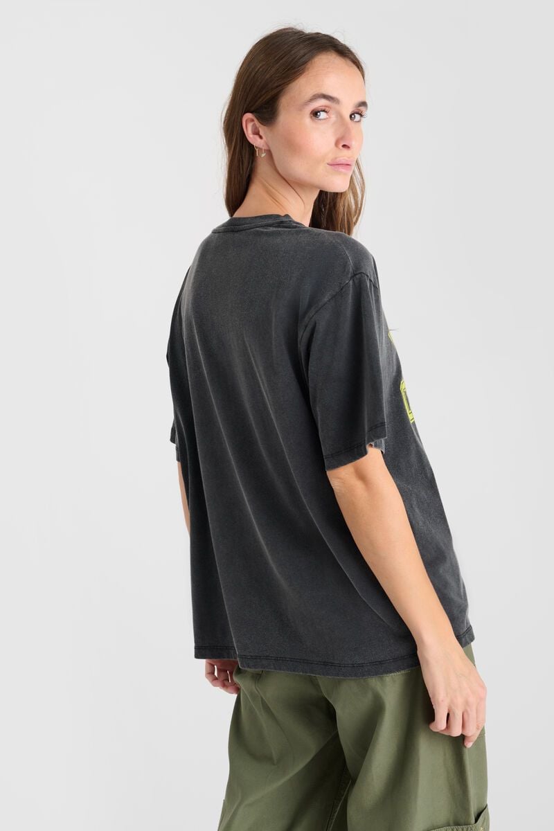 Le Temps Des Cerises T-shirt Sherri Noir Imprimé