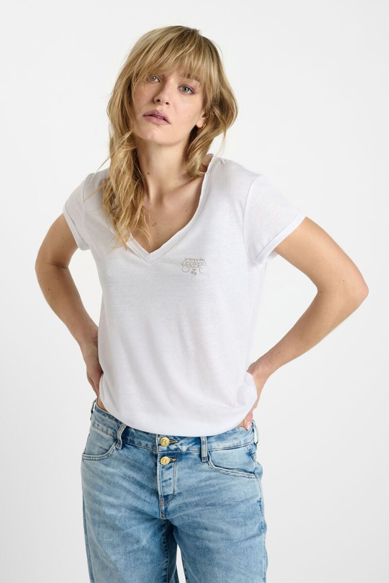 Le Temps Des Cerises T-shirt Smallvtrame Blanc