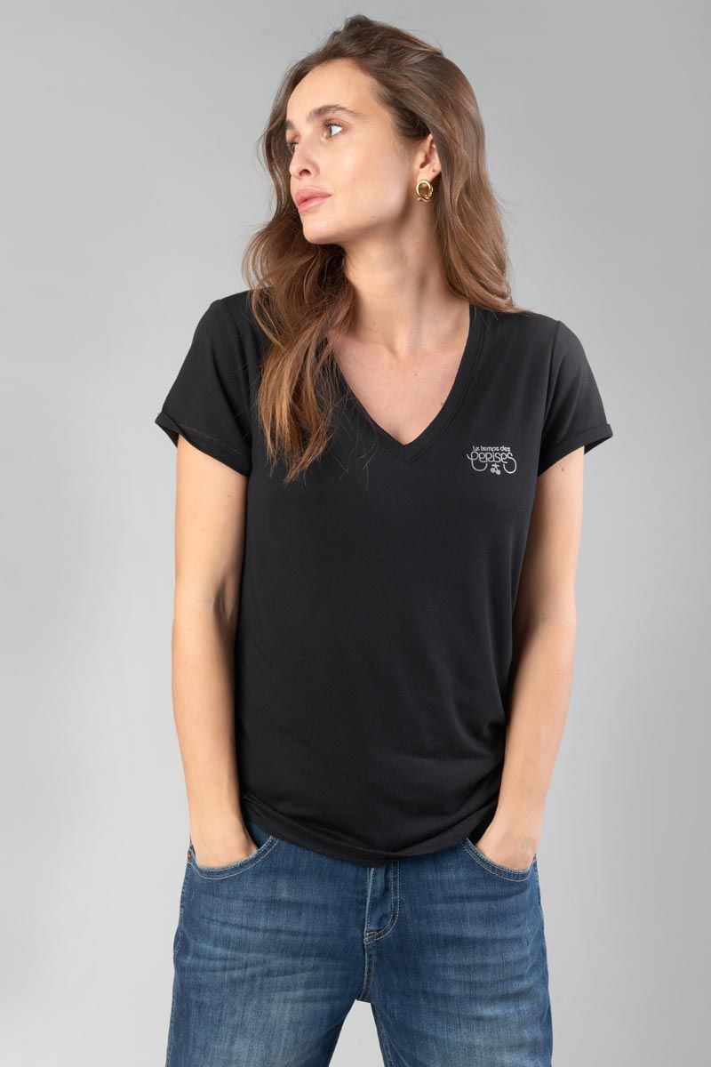 le temps des cerises T-shirt Smallvtrame noir