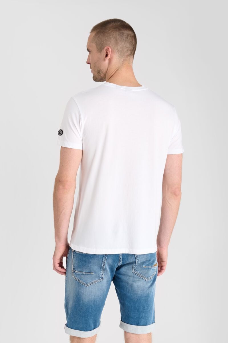 Le Temps Des Cerises T-shirt Soline Blanc Imprimé