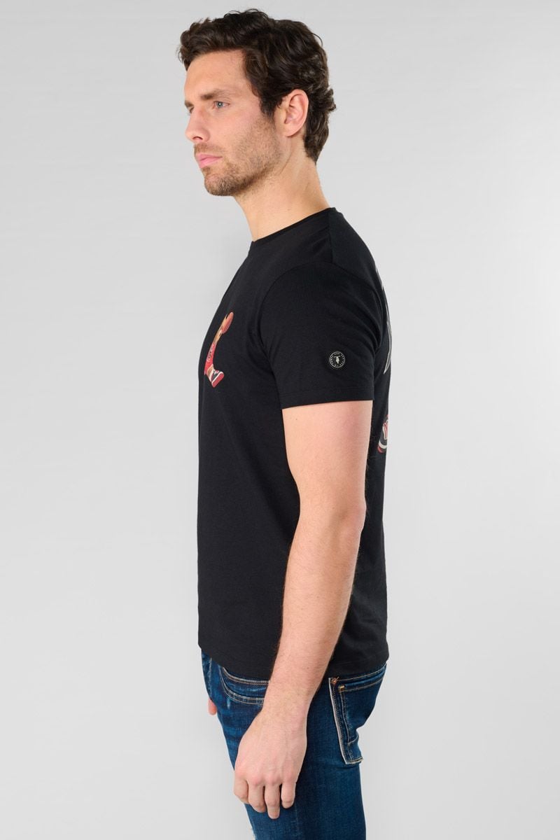 Le Temps Des Cerises T-shirt Toro Noir Imprimé