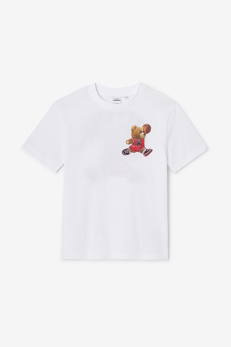 Le Temps Des Cerises T-shirt Torobo Blanc Imprimé