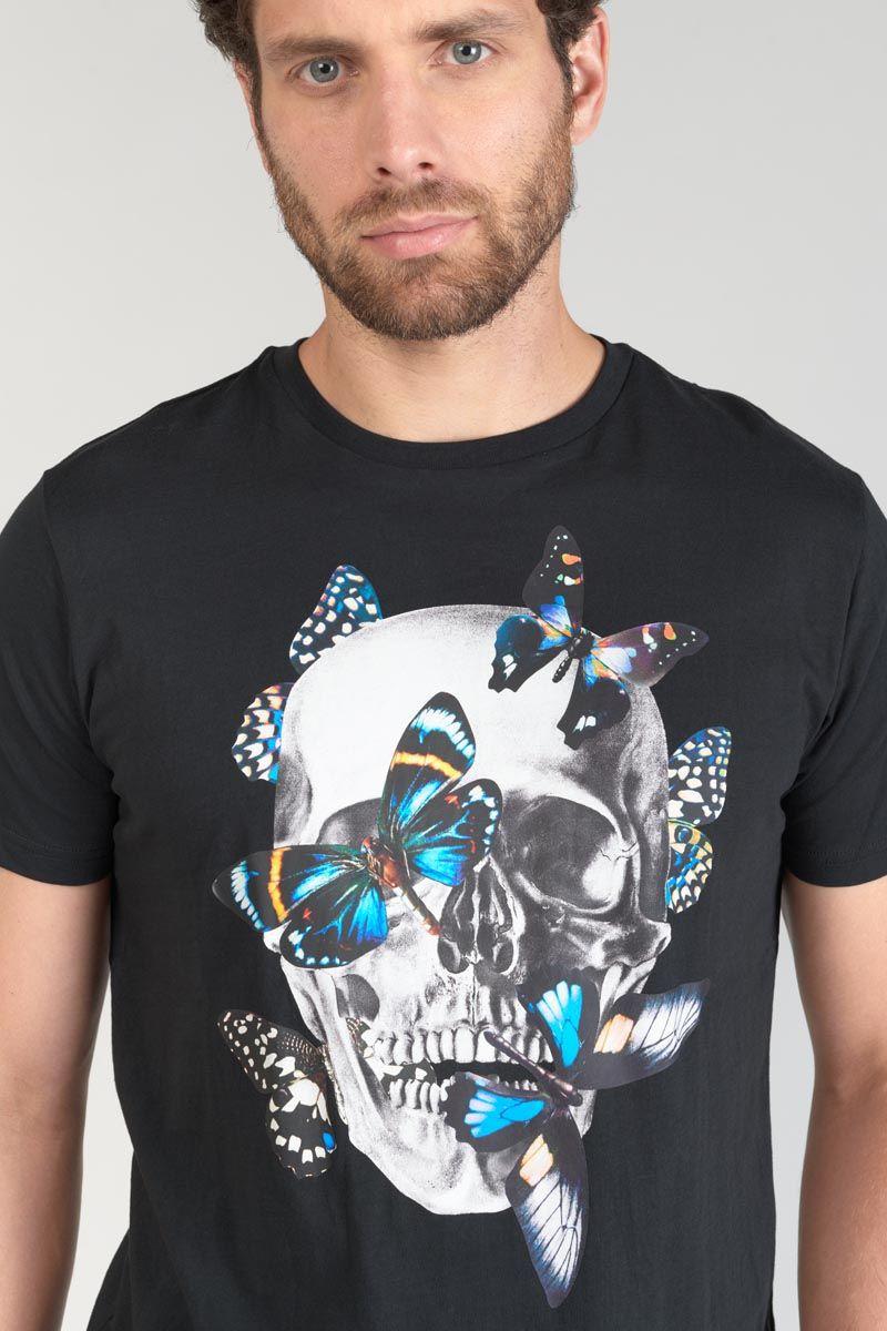 Le Temps Des Cerises T-shirt Usma Noir Imprimé