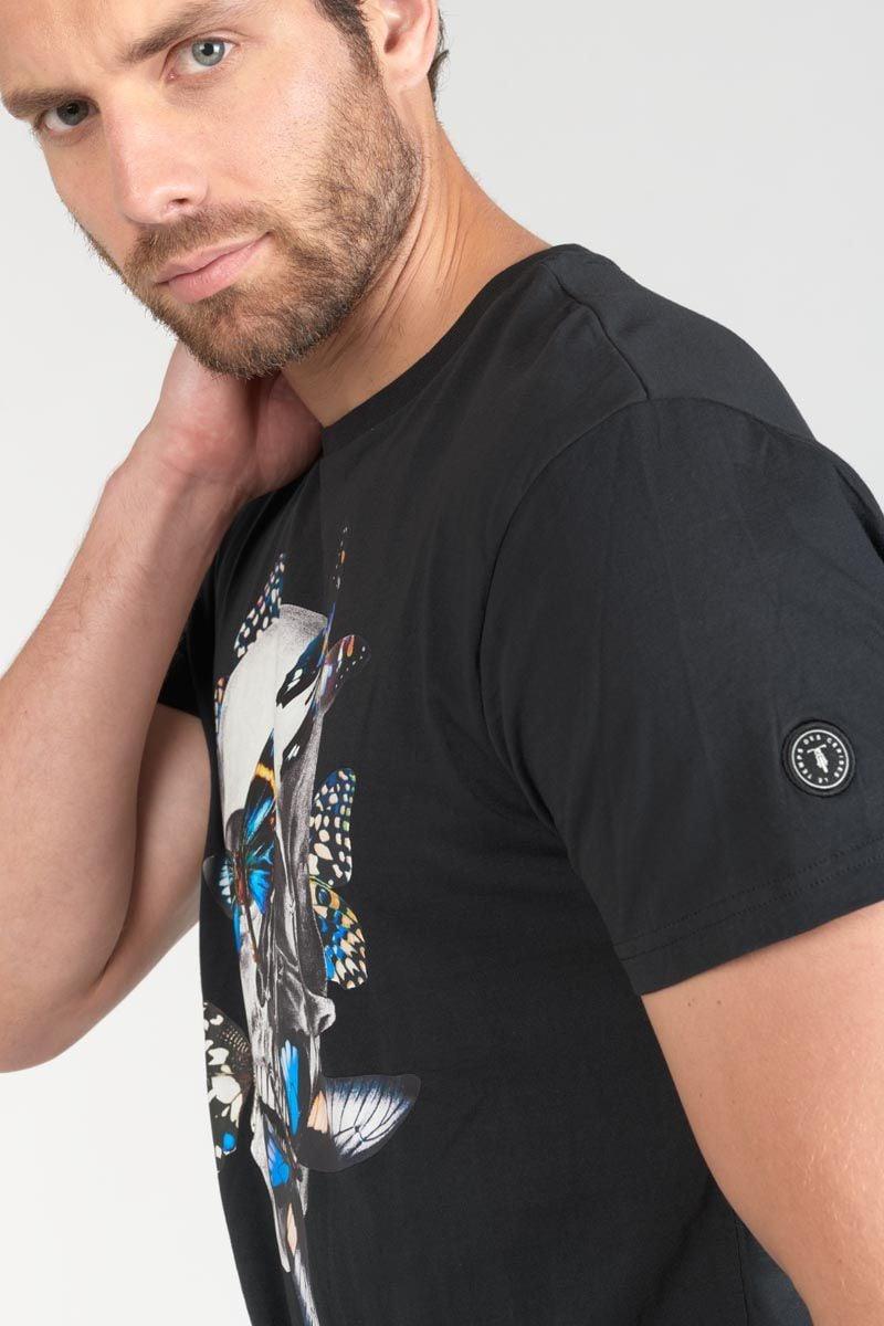 Le Temps Des Cerises T-shirt Usma Noir Imprimé