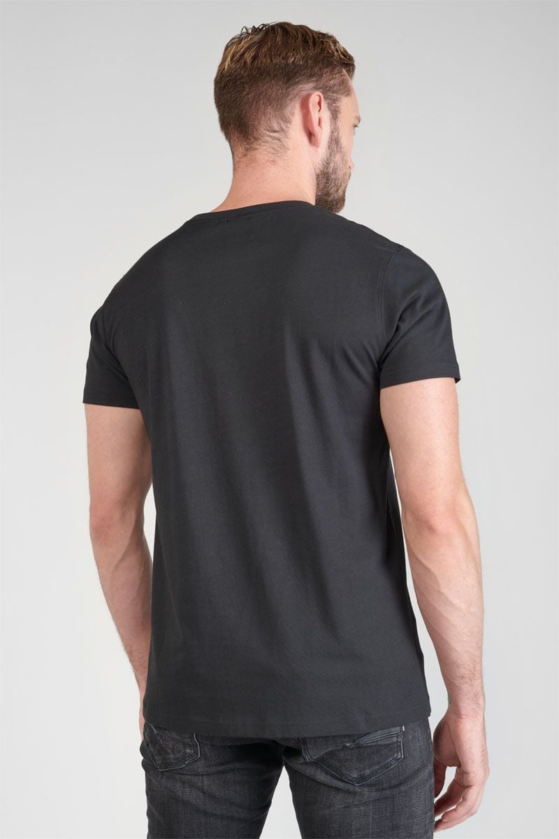 Le Temps Des Cerises T-shirt Velk Noir Imprimé