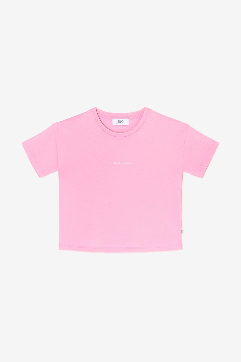 le temps des cerises T-shirt Vinagi rose