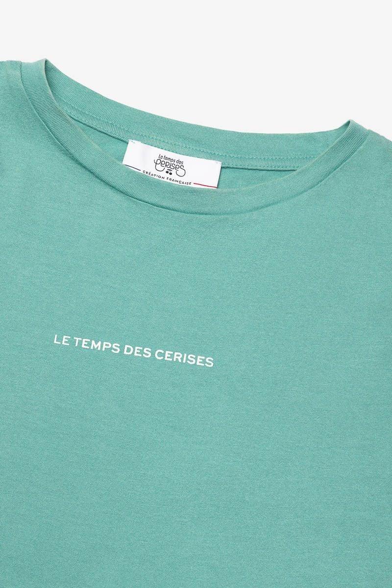Le Temps Des Cerises T-shirt Vinagi Vert Menthe