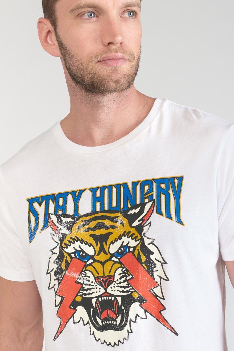 Le Temps Des Cerises T-shirt Yair Blanc Imprimé