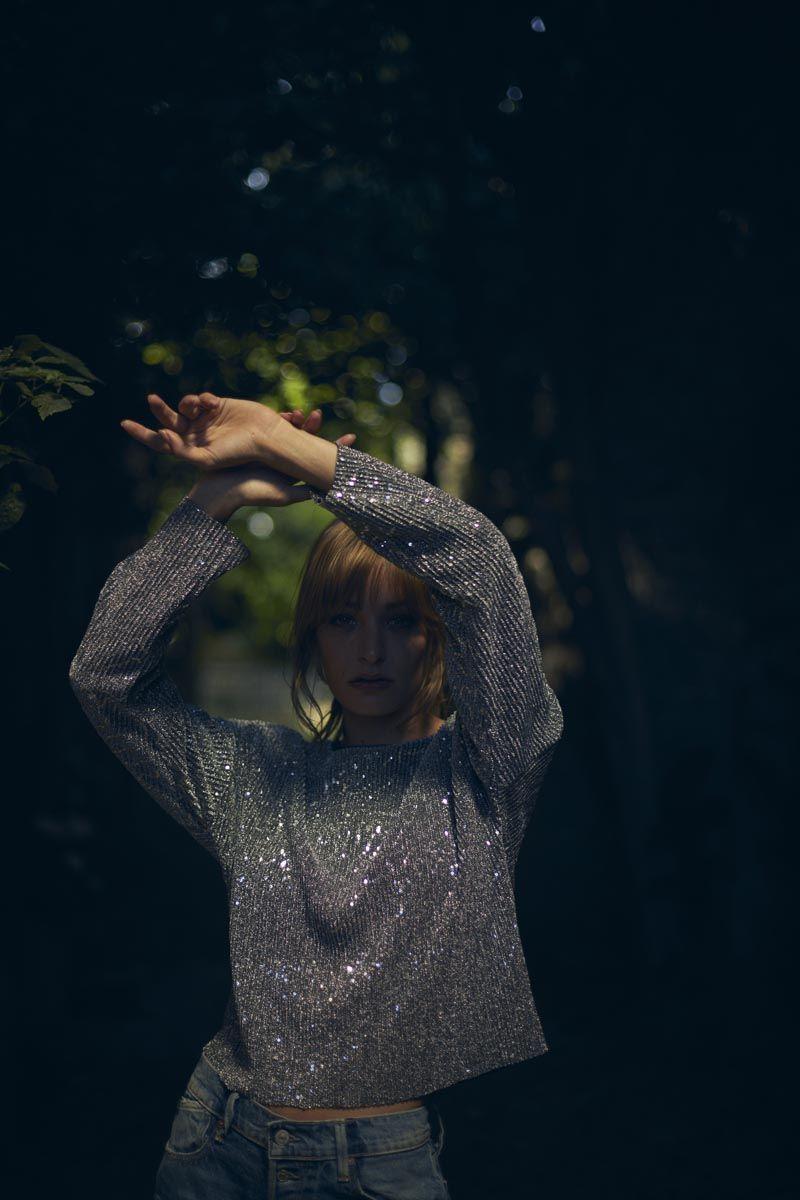 le temps des cerises Top Able argenté