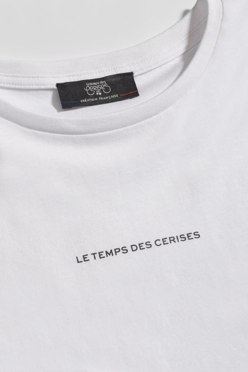 Le Temps Des Cerises Top Catigi Blanc
