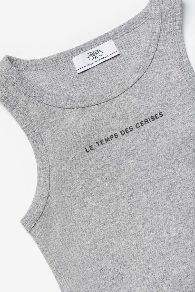 Le Temps Des Cerises Top Court Maragi Gris