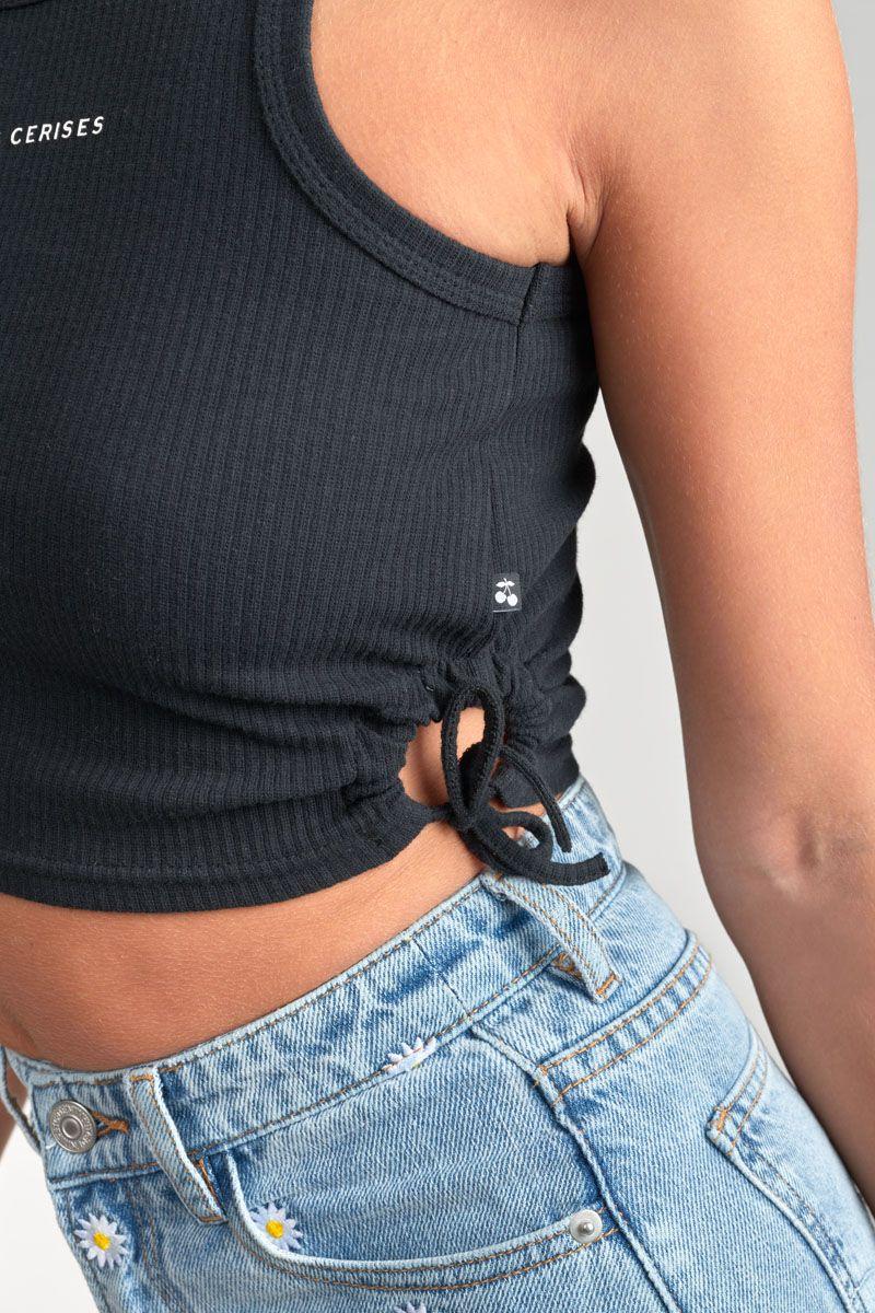 Le Temps Des Cerises Top Court Maragi Noir