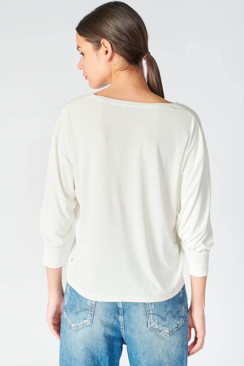 Le Temps Des Cerises Top Jessie Crème