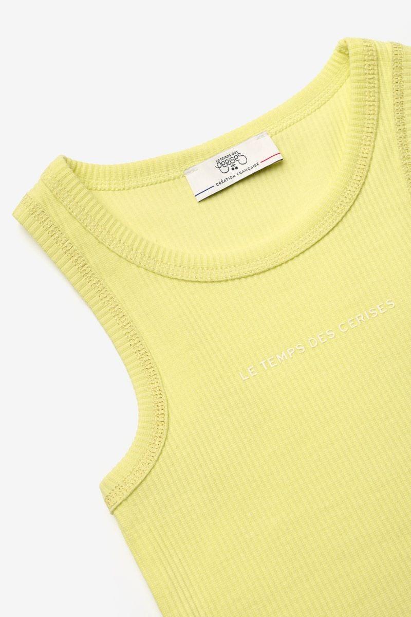Le Temps Des Cerises Top Margi Jaune