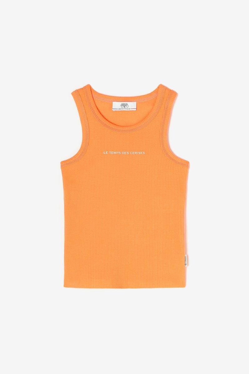 le temps des cerises Top Margi orange