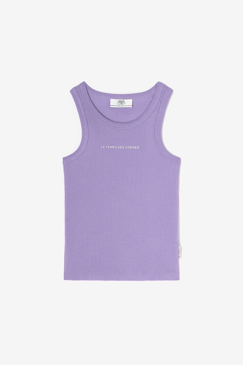 le temps des cerises Top Margi violet