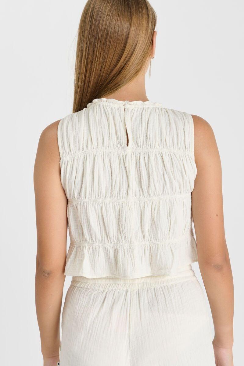 Le Temps Des Cerises Top Sabagi Crème