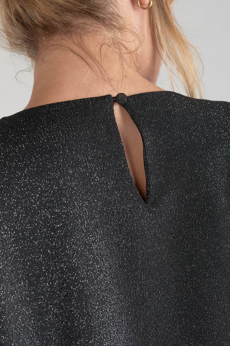 Le Temps Des Cerises Top Winslet Noir Irisé