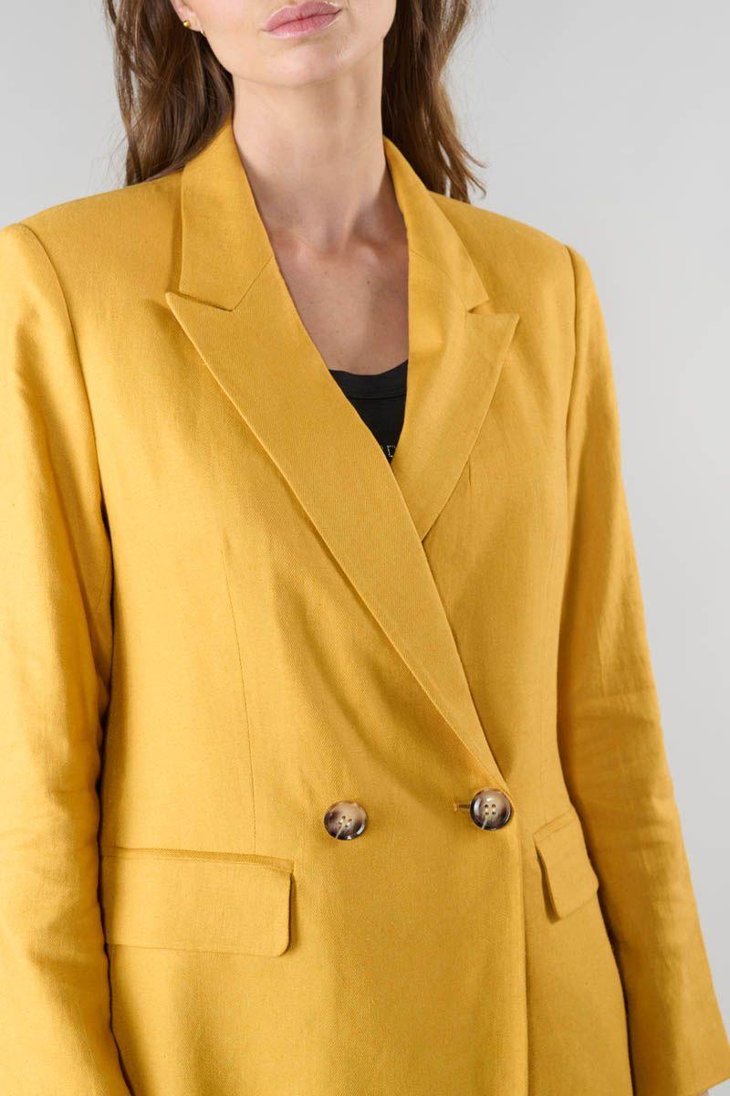 Le Temps Des Cerises Veste Blazer Beky Moutarde