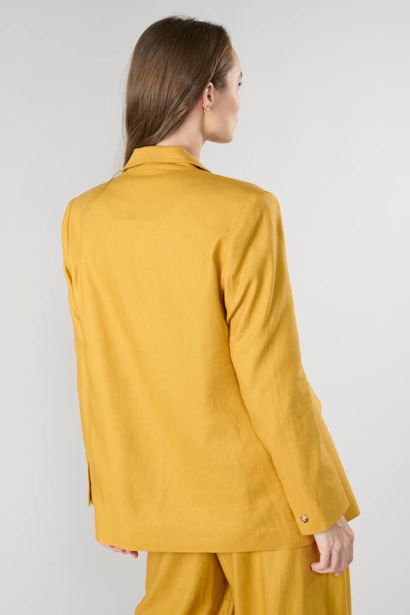 Le Temps Des Cerises Veste Blazer Beky Moutarde