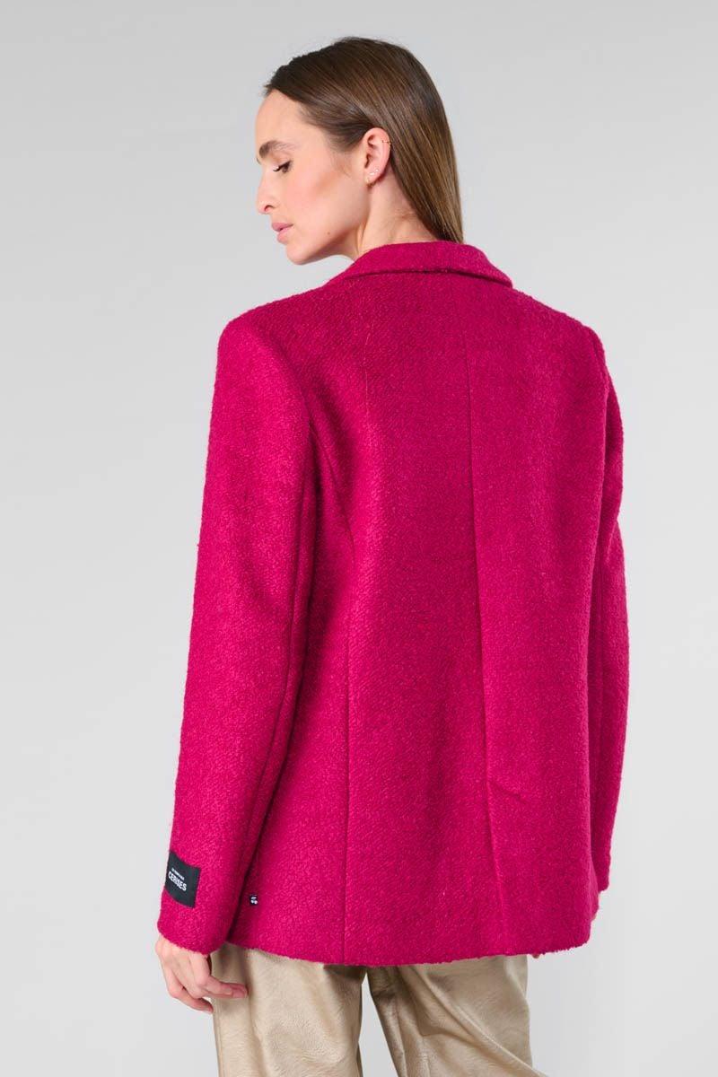 Le Temps Des Cerises Veste Blazer Gredos Framboise