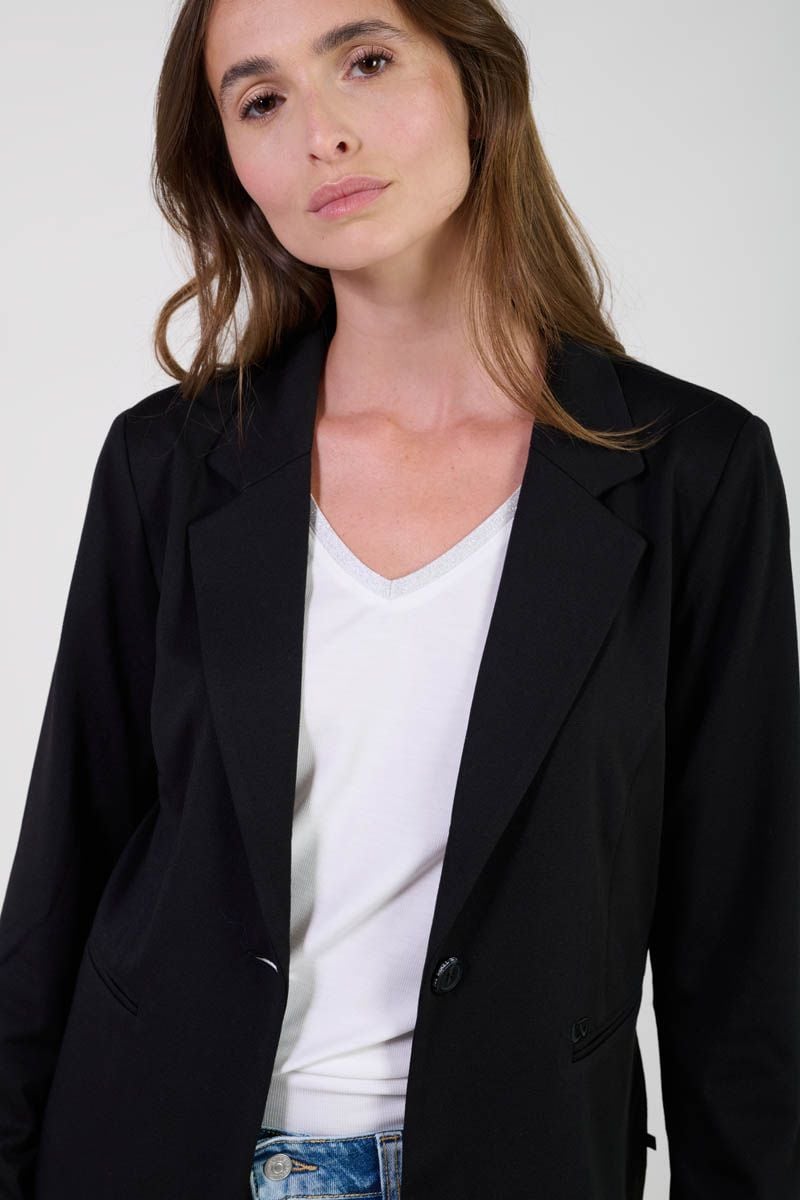 Le Temps Des Cerises Veste Blazer Oscar Noire