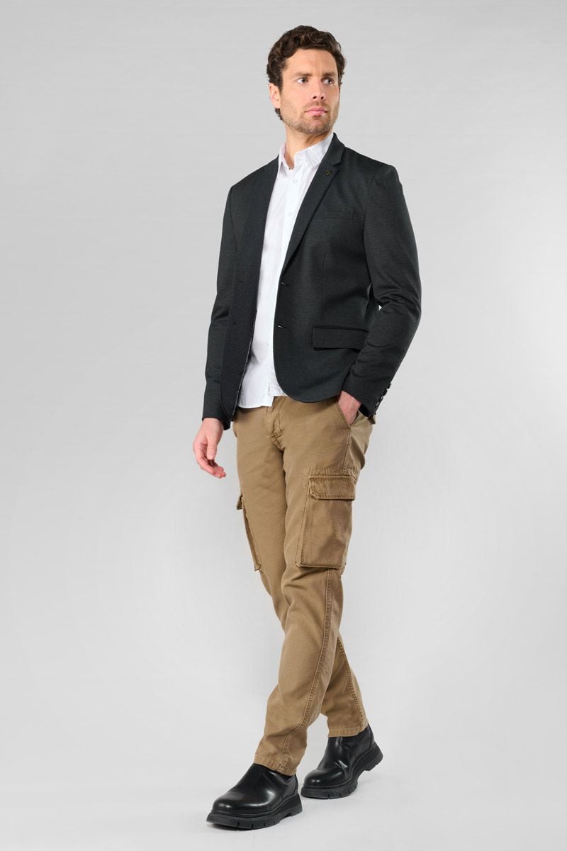 le temps des cerises Veste blazer Sarel grise