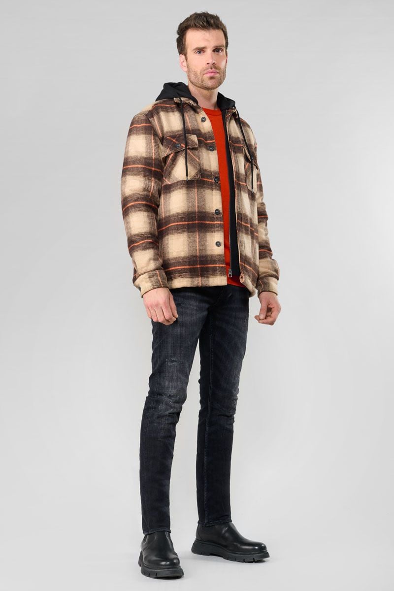 le temps des cerises Veste Brimal à carreaux