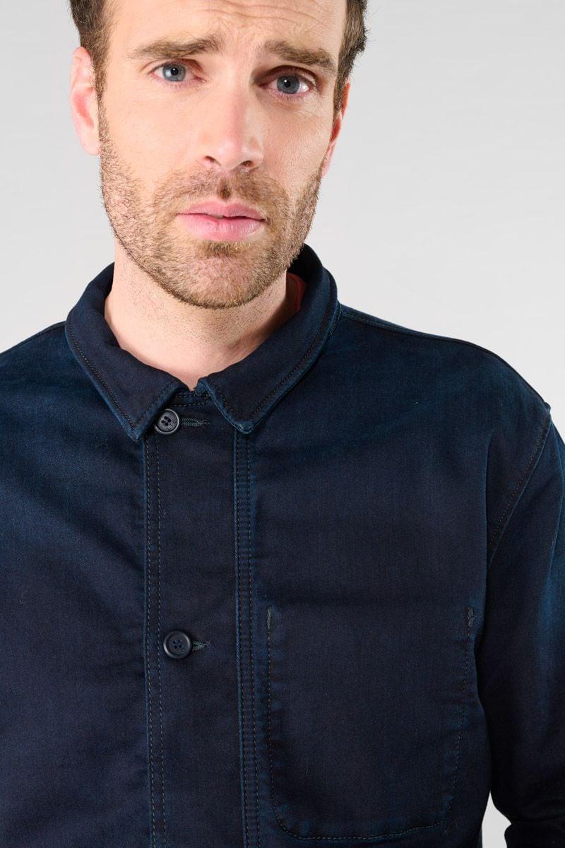 Le Temps Des Cerises Veste Carvos Bleu Noir