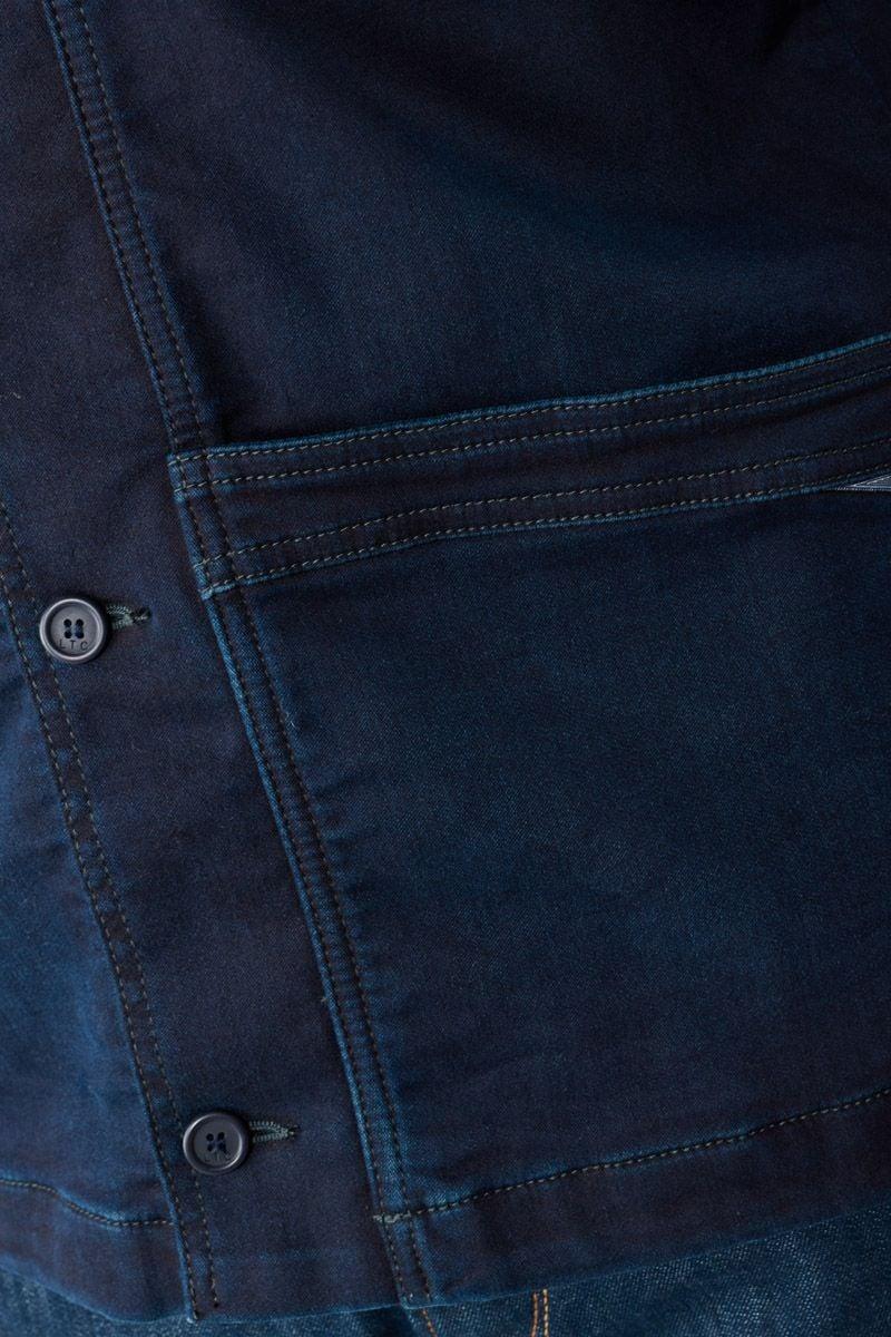 Le Temps Des Cerises Veste Carvos Bleu Noir