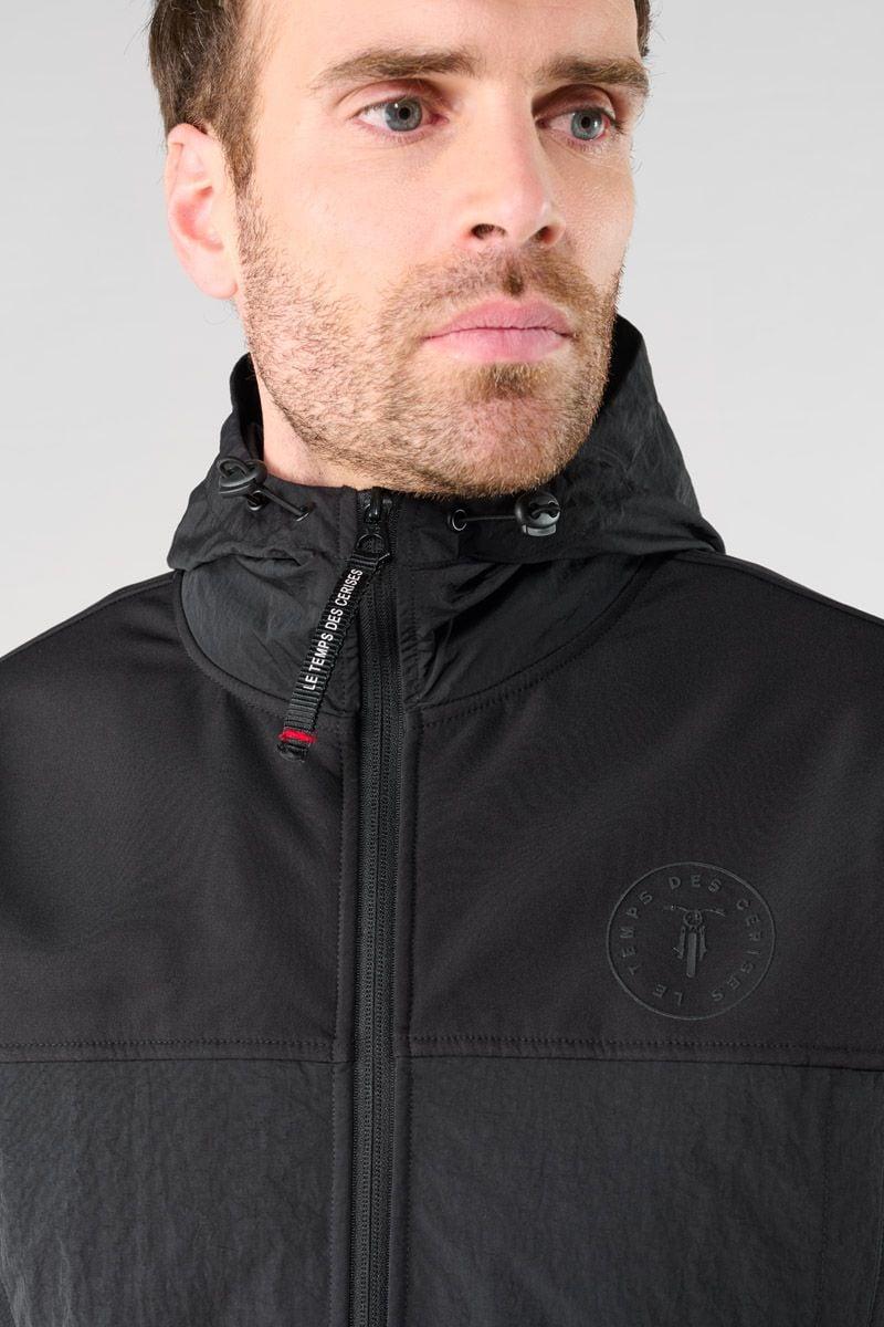 Le Temps Des Cerises Veste Laminel Noire