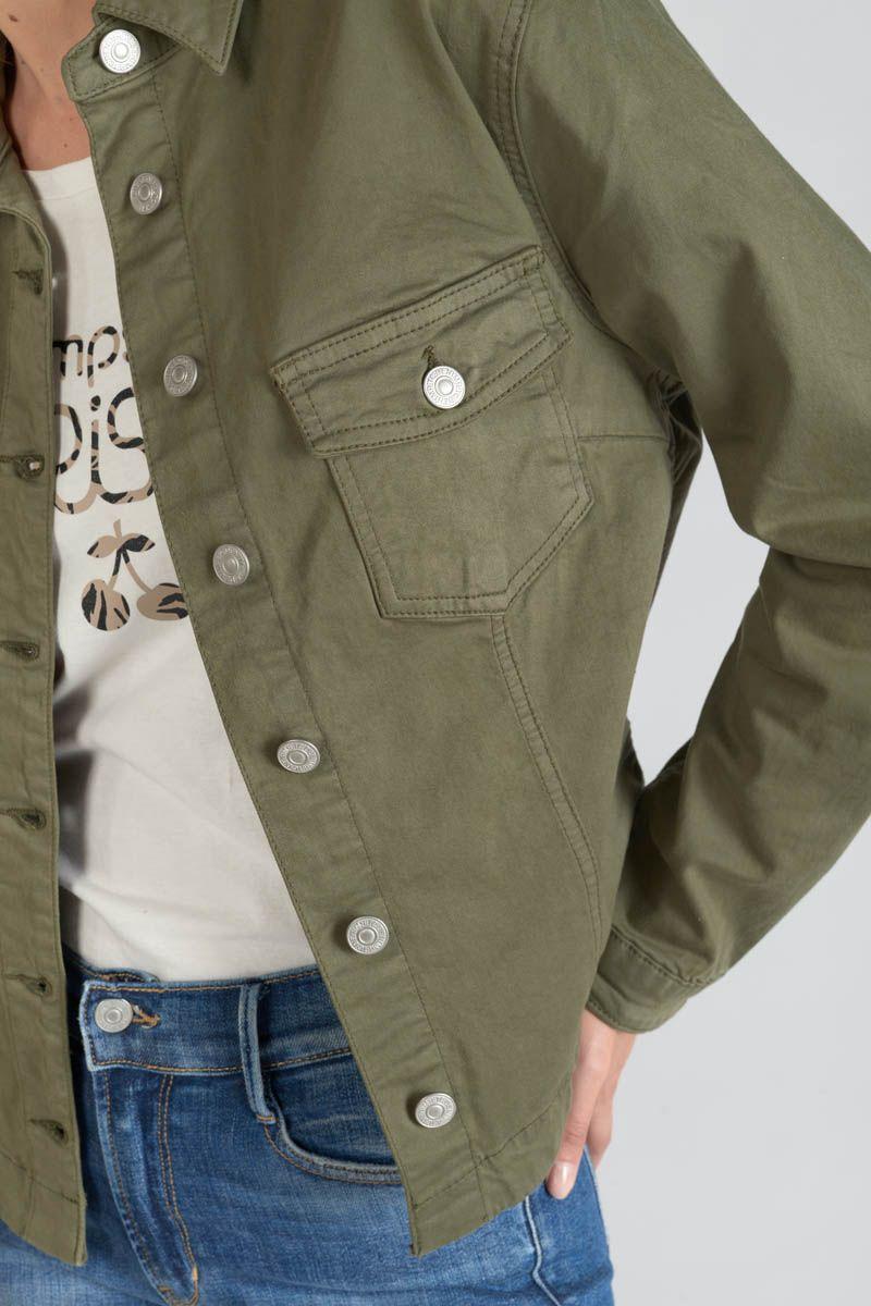 Le Temps Des Cerises Veste Lilly Kaki