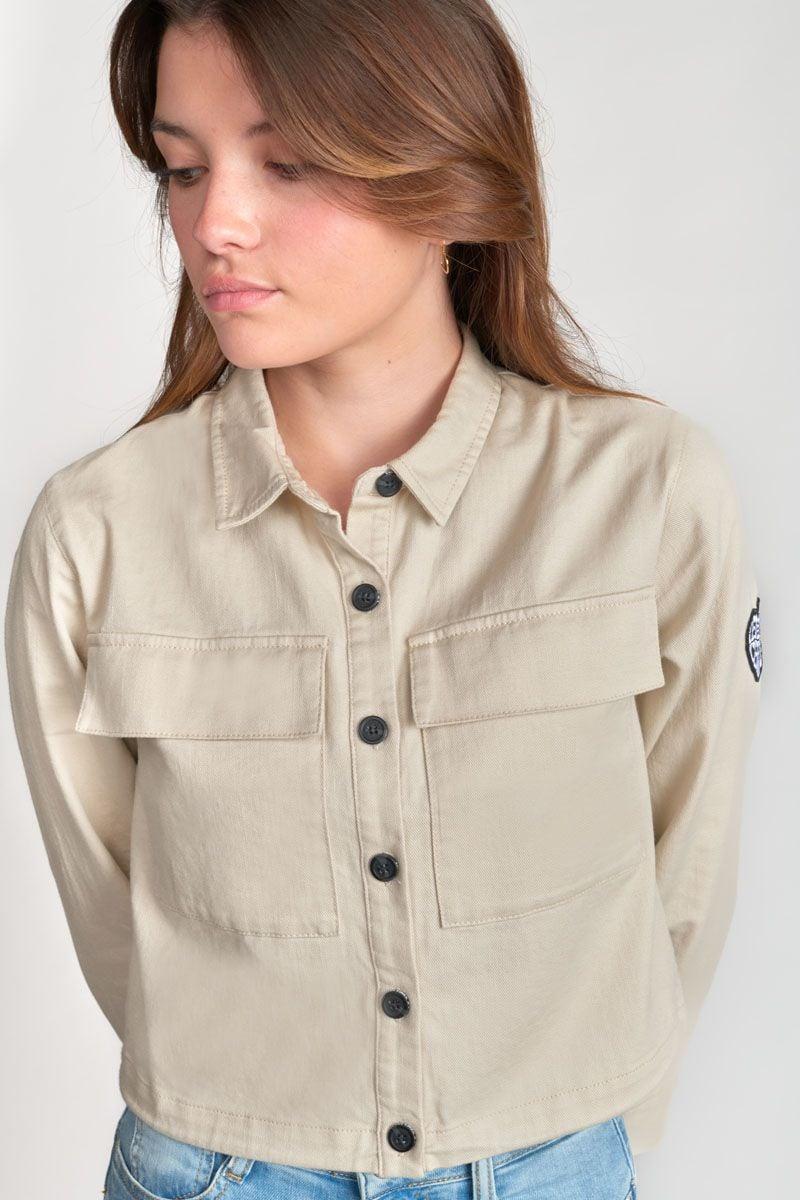 Le Temps Des Cerises Veste Mainagi Crème