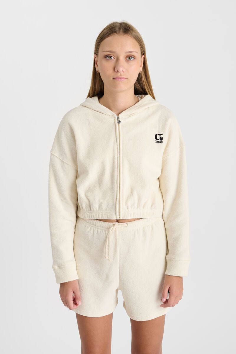 Le Temps Des Cerises Veste Mirategi Crème