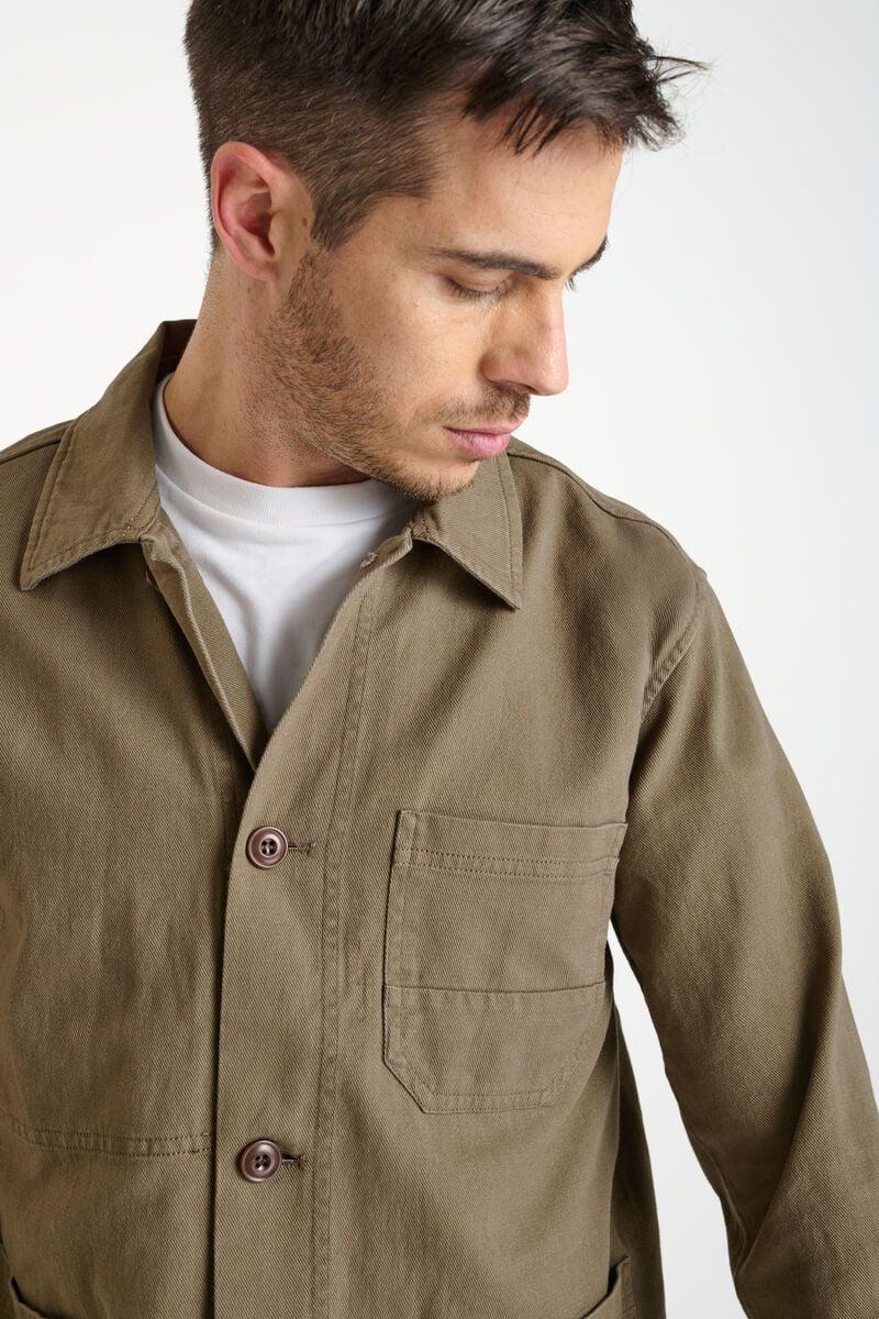 Le Temps Des Cerises Veste Tanel Kaki Brun