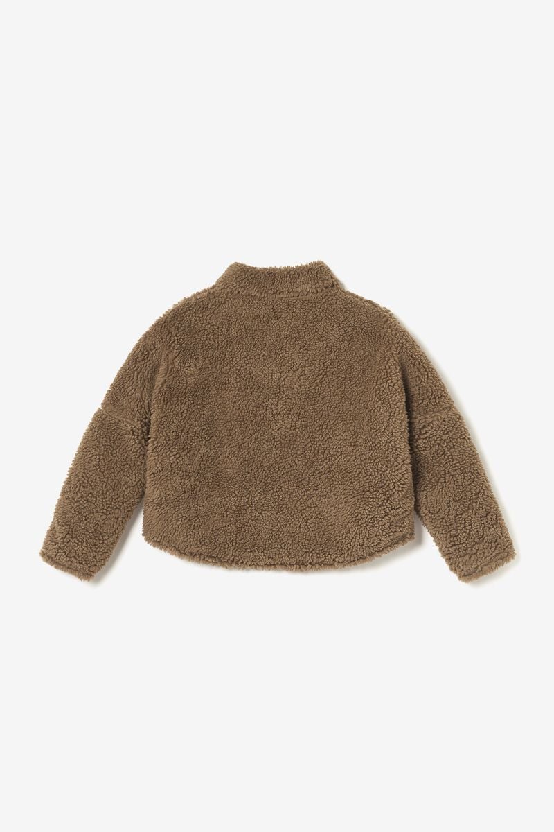Le Temps Des Cerises Veste Teddygi Caramel