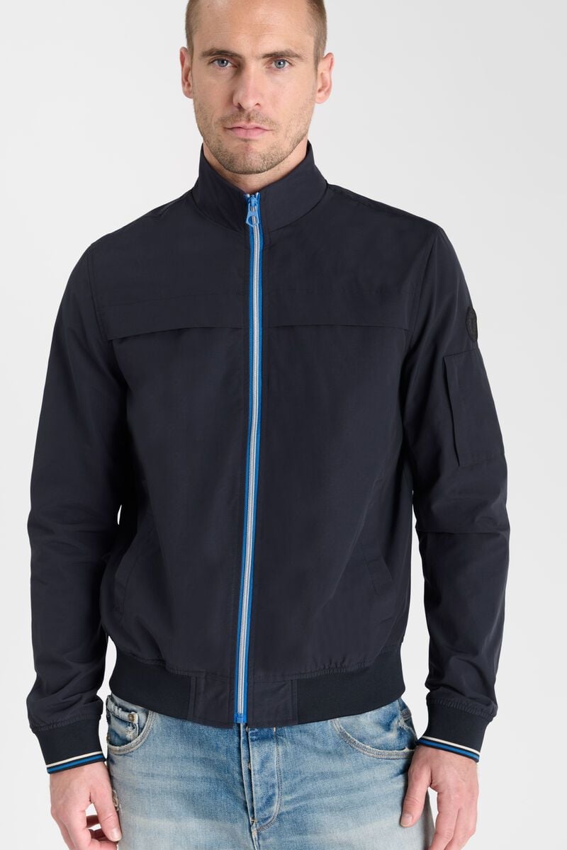 Le Temps Des Cerises Veste Tobas Bleu Marine