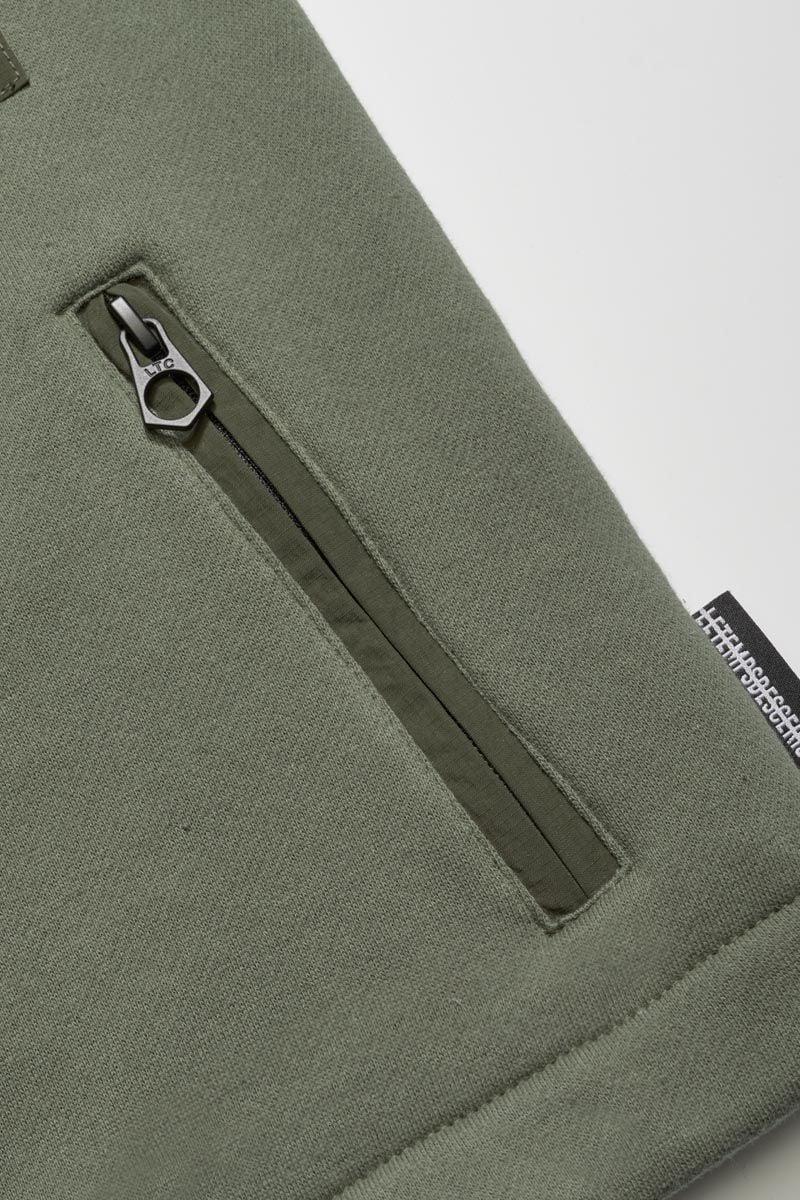 Le Temps Des Cerises Veste Zippée Moltobo Kaki