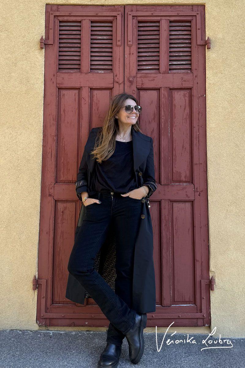 le temps des cerises Luc pulp regular by Véronika Loubry jeans noir N°0